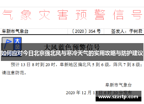 如何应对今日北京强北风与寒冷天气的实用攻略与防护建议